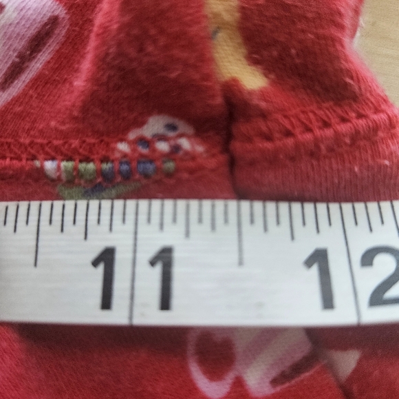 Disney Store Women's Winnie the Pooh Cotton 2pc PJ Set M Cozy Holiday VTG - Picture 10 of 12